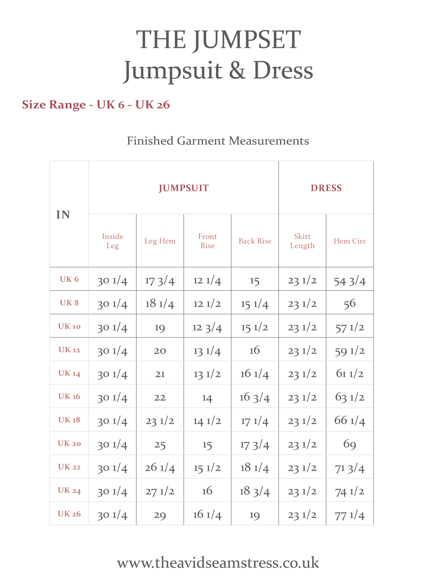 * NEW * The Jumpset - Jumpsuit &amp; Dress Sewing Pattern - The Avid Seamstress
