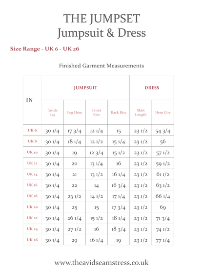 * NEW * The Jumpset - Jumpsuit &amp; Dress Sewing Pattern - The Avid Seamstress