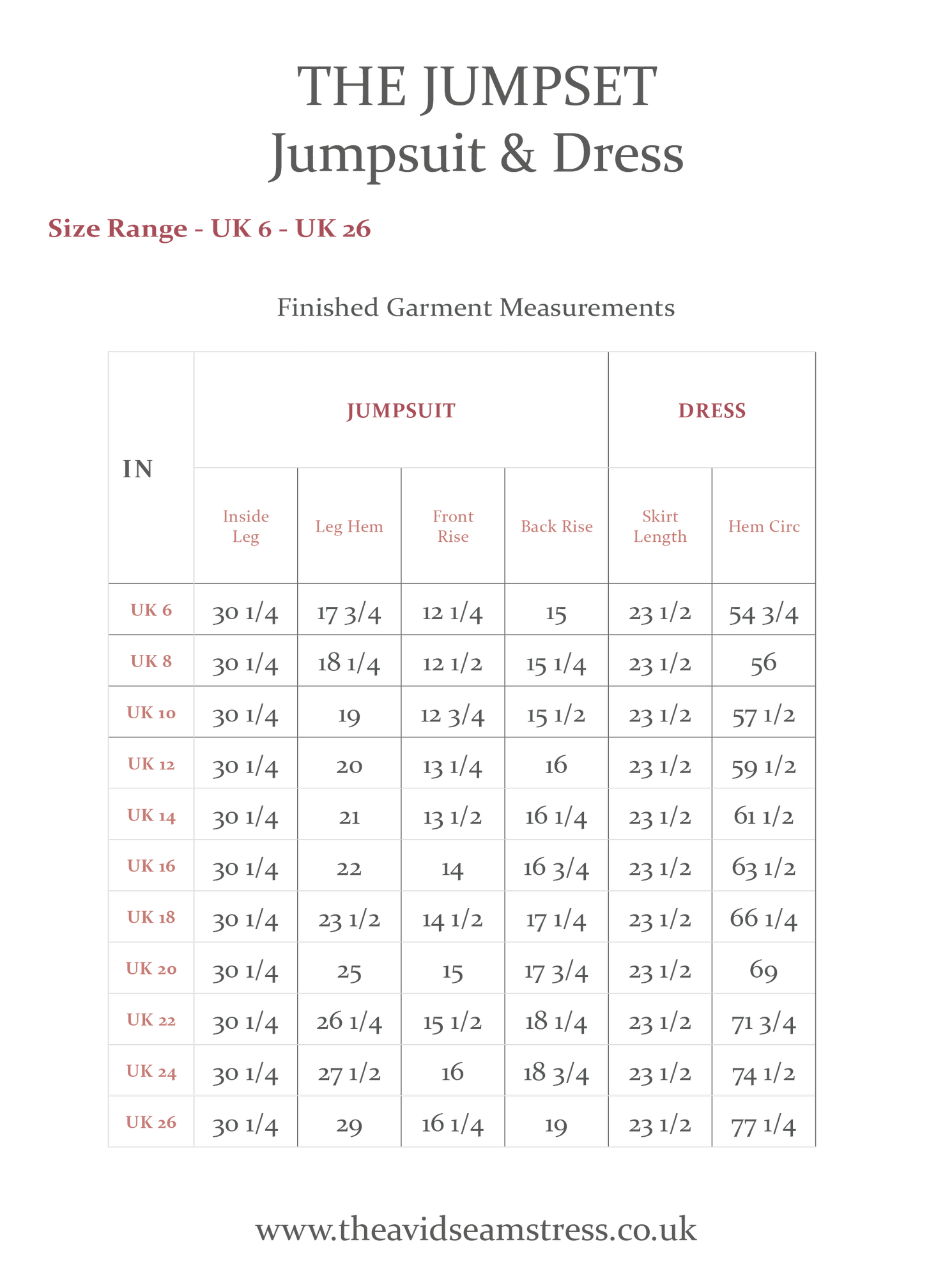 * NEW * The Jumpset - Jumpsuit & Dress Sewing Pattern - The Avid Seamstress