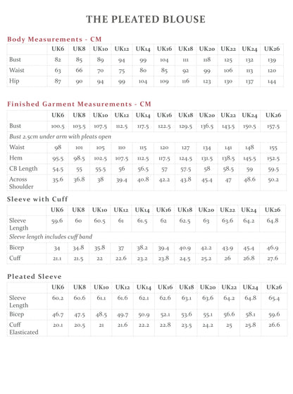 ** NEW ** The Pleated Blouse Sewing Pattern - The Avid Seamstress