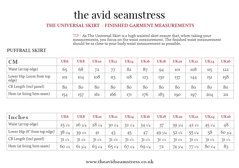 The Aesthetic Kit – The Universal Skirt - The Avid Seamstress