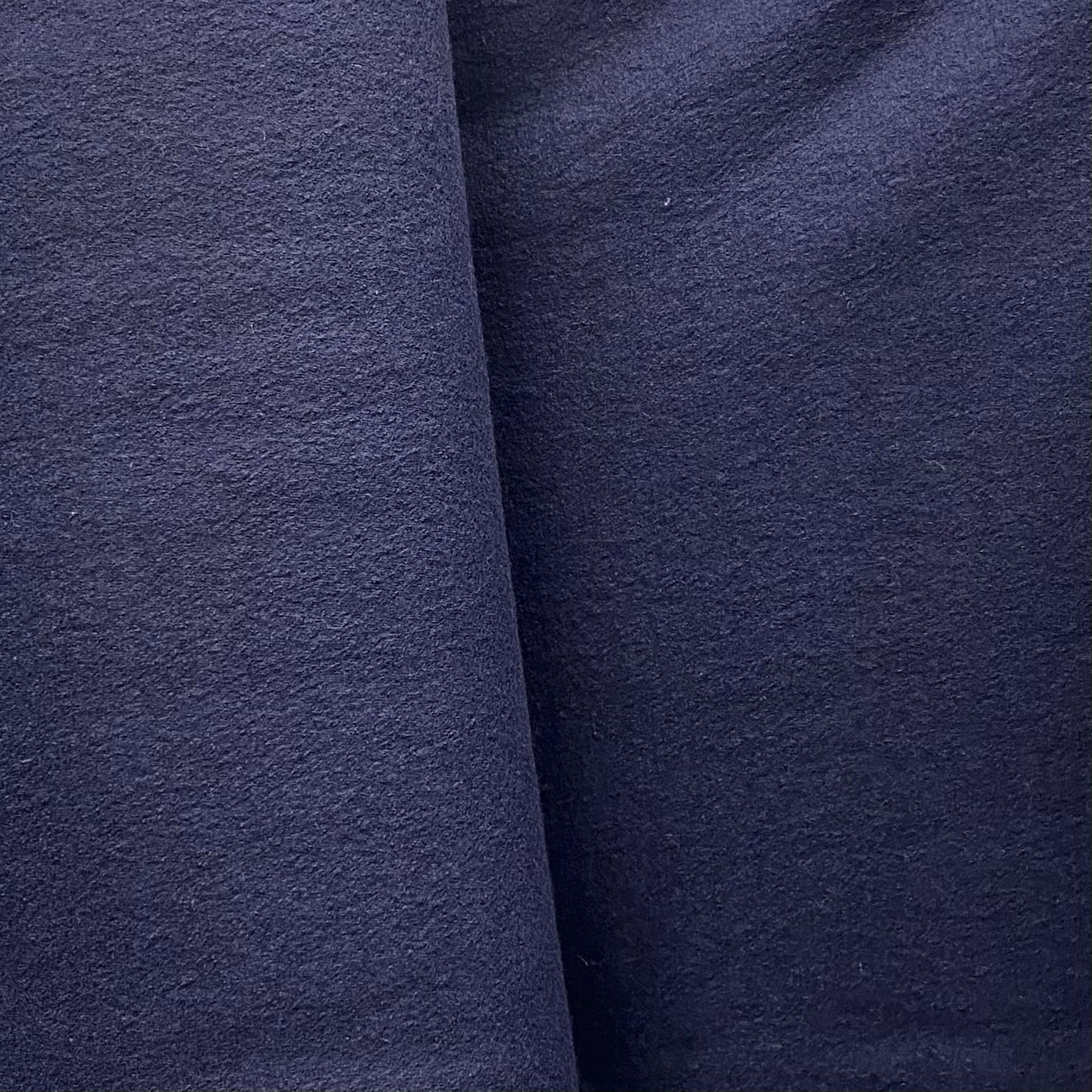 Boiled Wool Jubilee Navy (Price Per Metre) The Avid Seamstress