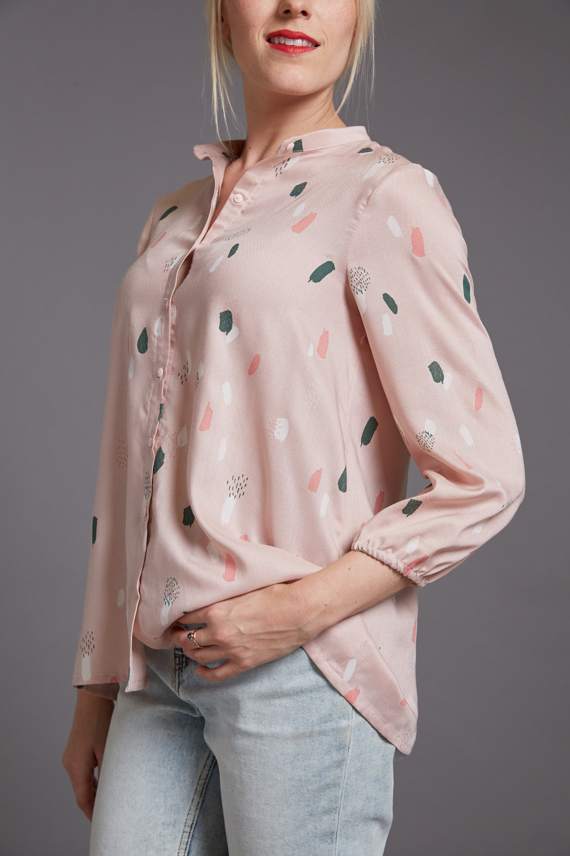 Check Ruffle Detail Blouse - Women - Ready-to-Wear