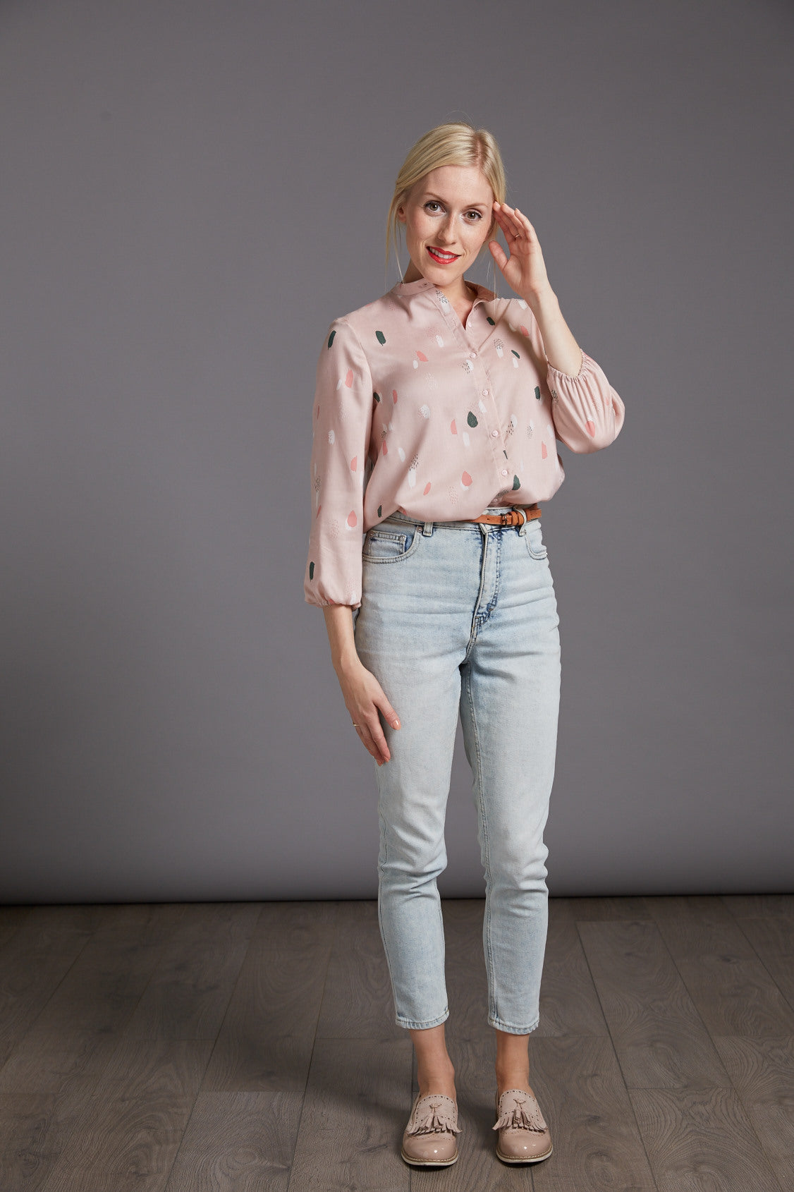 Check Ruffle Detail Blouse - Women - Ready-to-Wear