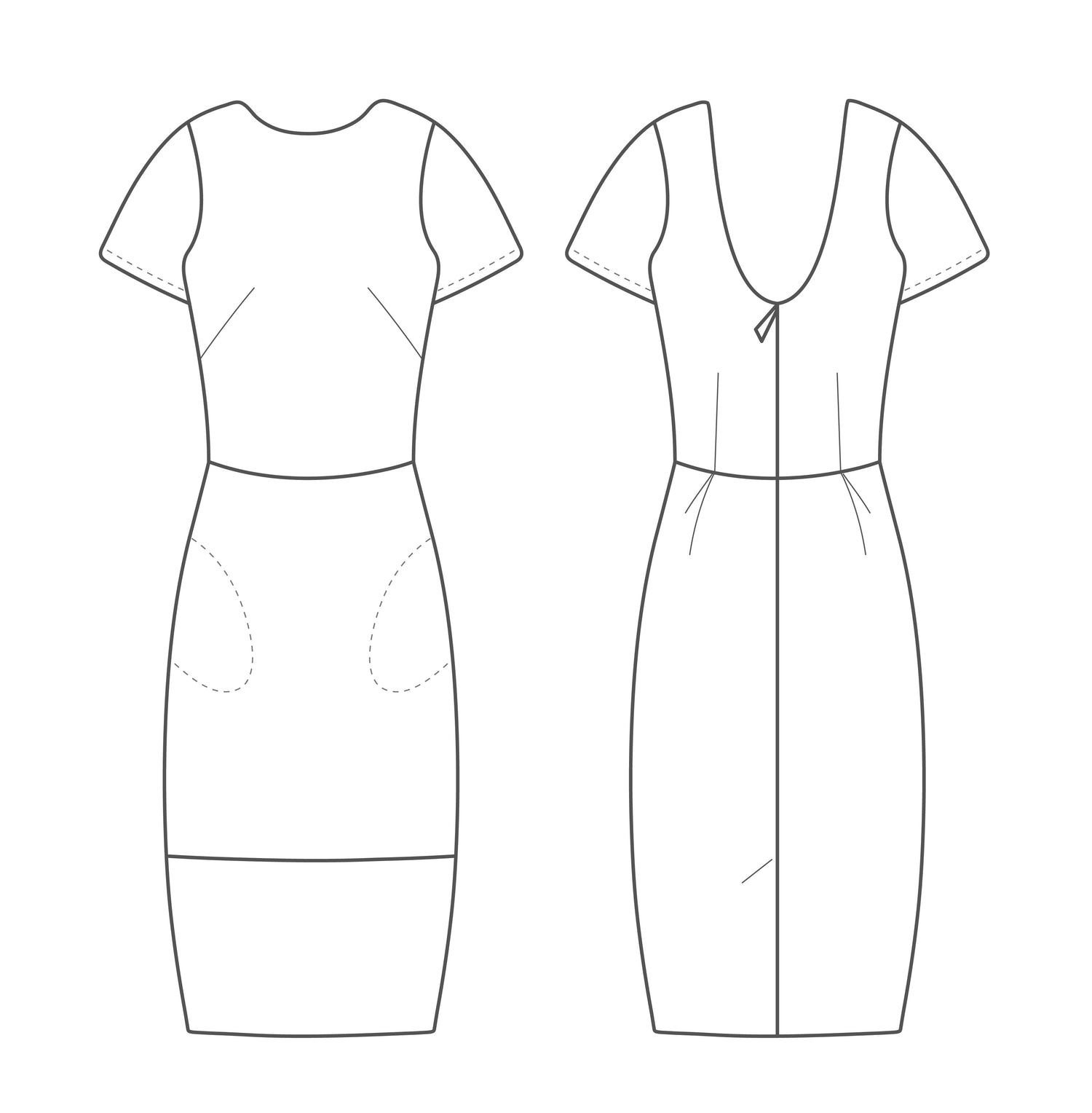 The Shift Dress Sewing Pattern - The Avid Seamstress