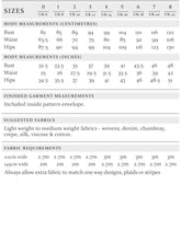 The Gathered Dress Sewing Pattern - ADULT - The Avid Seamstress