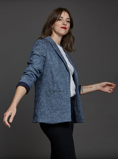 The Blazer Sewing Pattern - The Avid Seamstress