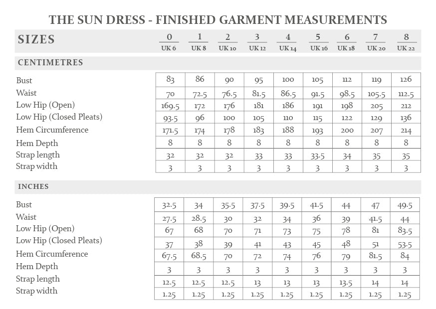 The Sun Dress Sewing Pattern - The Avid Seamstress