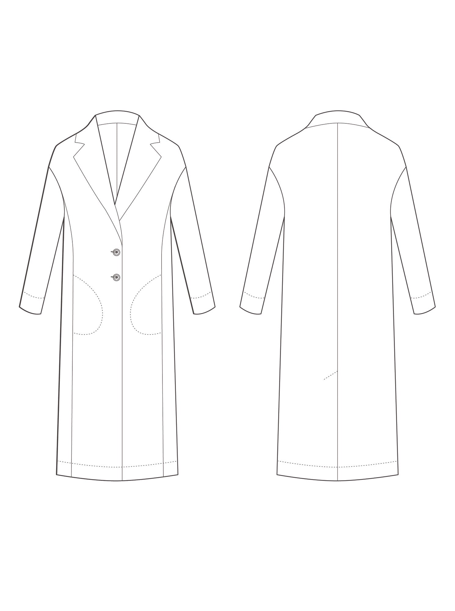 The Coat Sewing Pattern - The Avid Seamstress