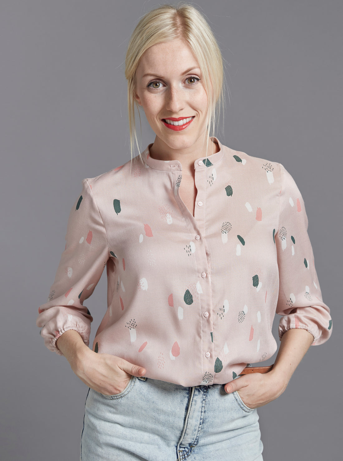 A blouse sewing pattern