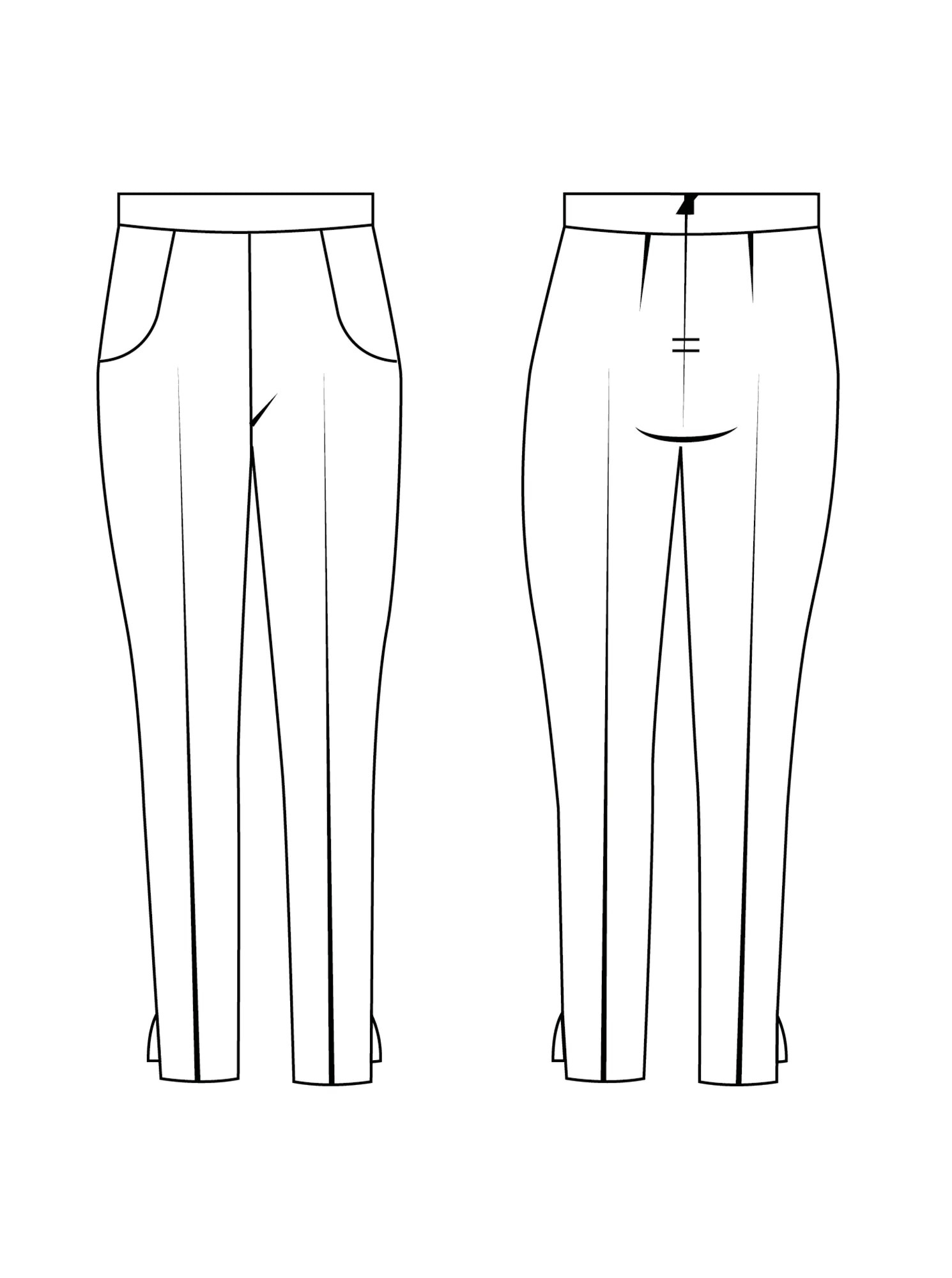 The City Trousers Sewing Pattern - The Avid Seamstress