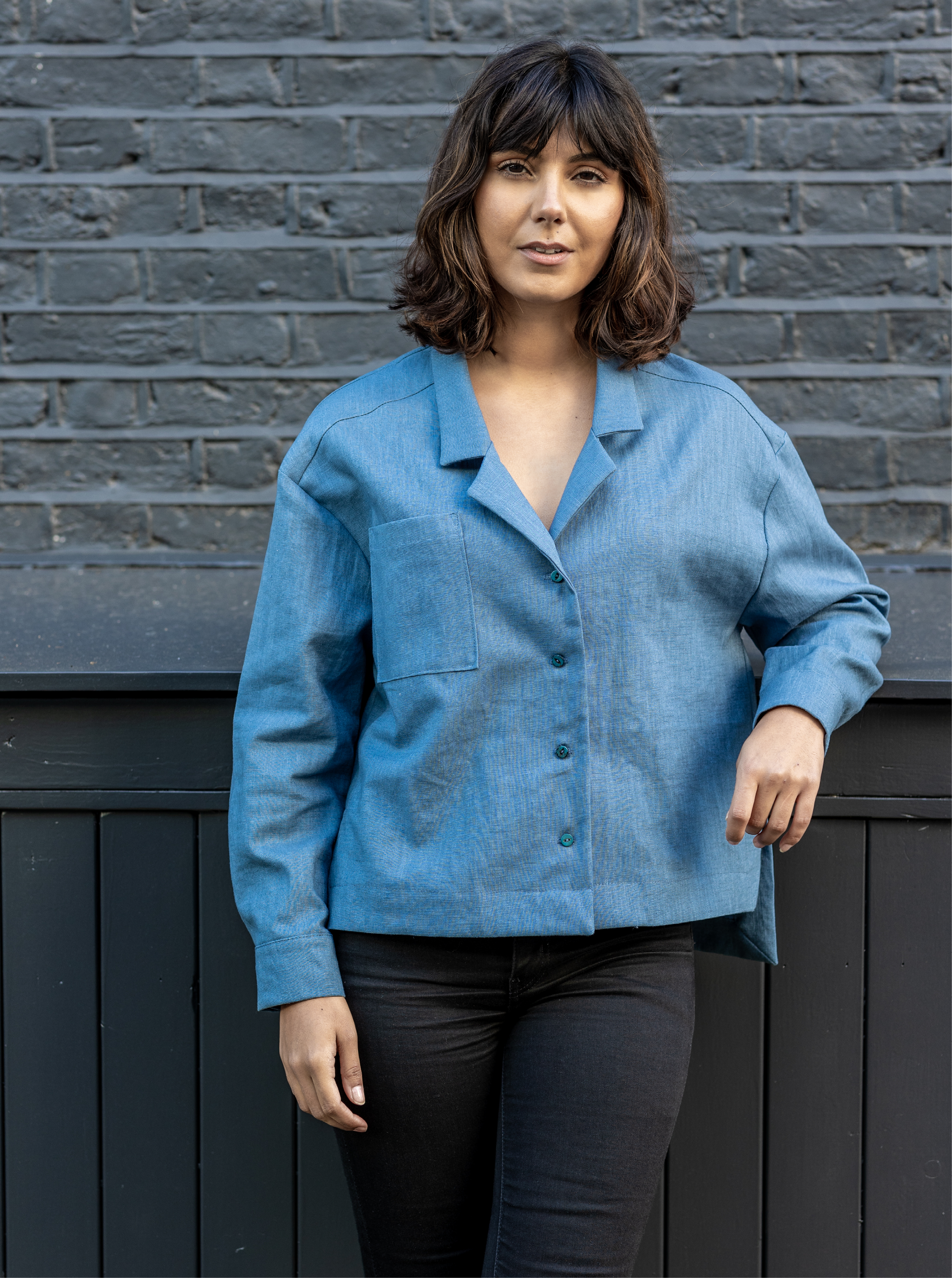 Denim sales shirt pattern