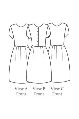 The Day Dress Sewing Pattern - The Avid Seamstress