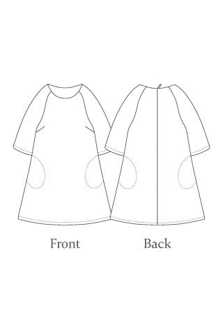 The Raglan Dress &amp; Top Sewing Pattern - The Avid Seamstress