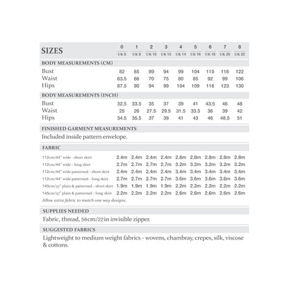 The A-Line Dress Sewing Pattern - The Avid Seamstress